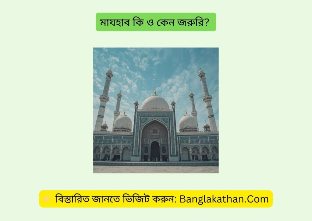 মাযহাব কি ও কেন জরুরি 
