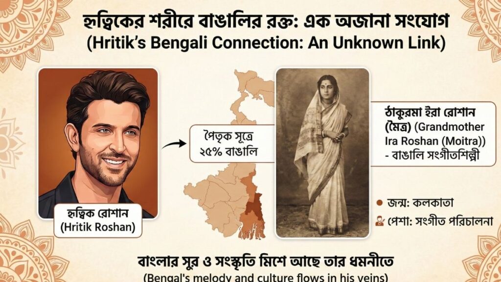 হৃত্বিক রোশান কি সত্যিই বাঙালি