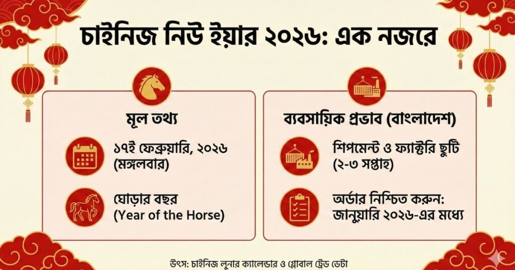 চাইনিজ নিউ ইয়ার ২০২৬ কবে