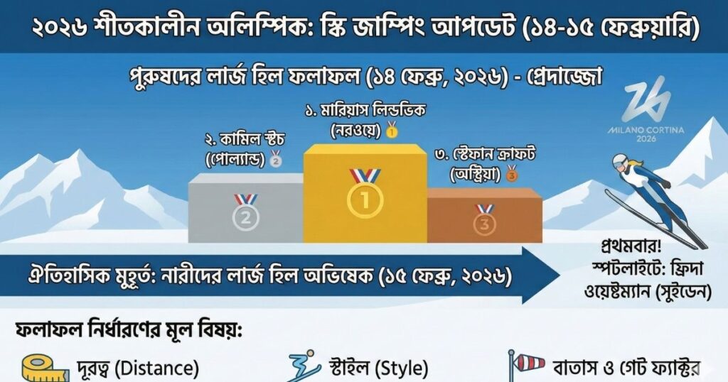 ২০২৬ শীতকালীন অলিম্পিক স্কি জাম্পিং