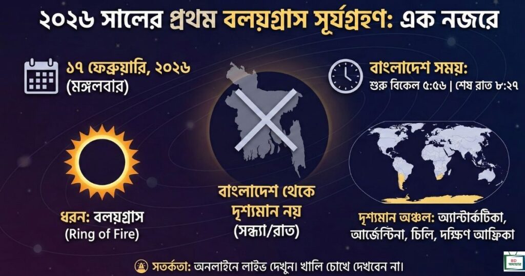 ২০২৬ সালের সূর্যগ্রহণ