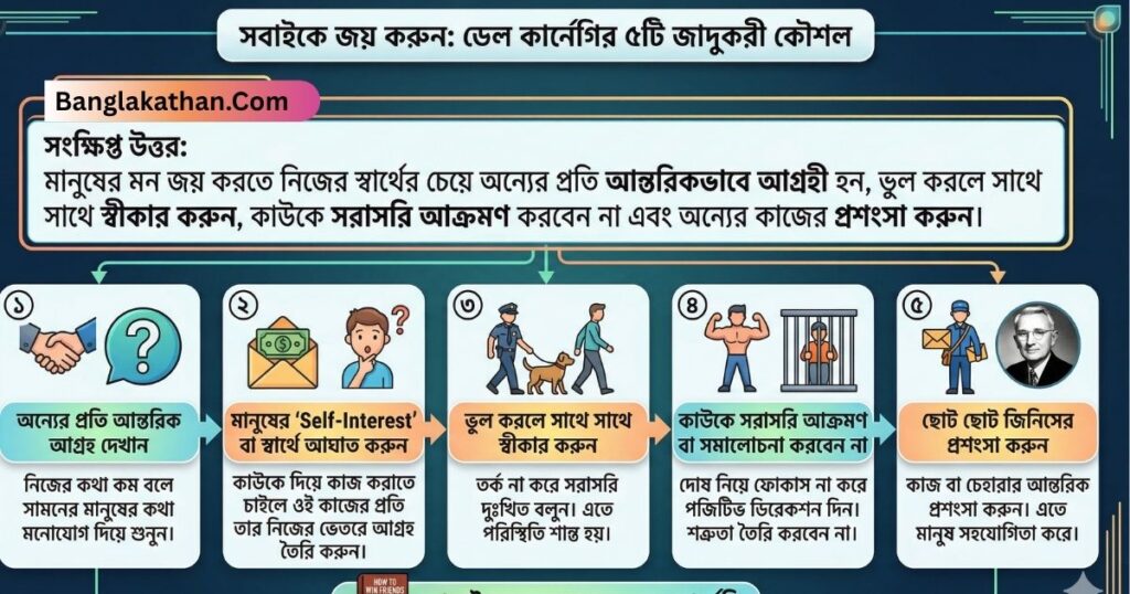 How to Win Friends and Influence People এর মূল বার্তা কি
