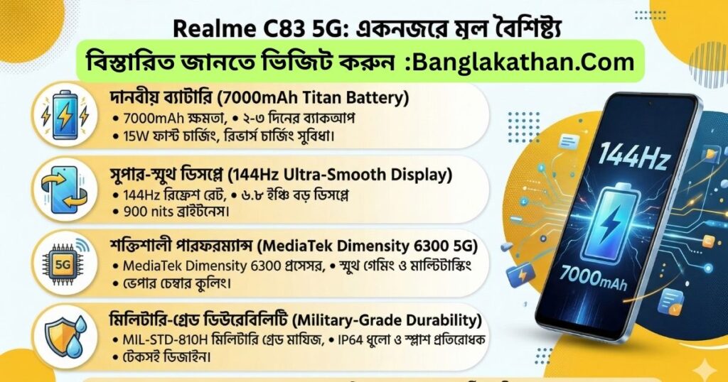 Realme C83 5G রিভিউ