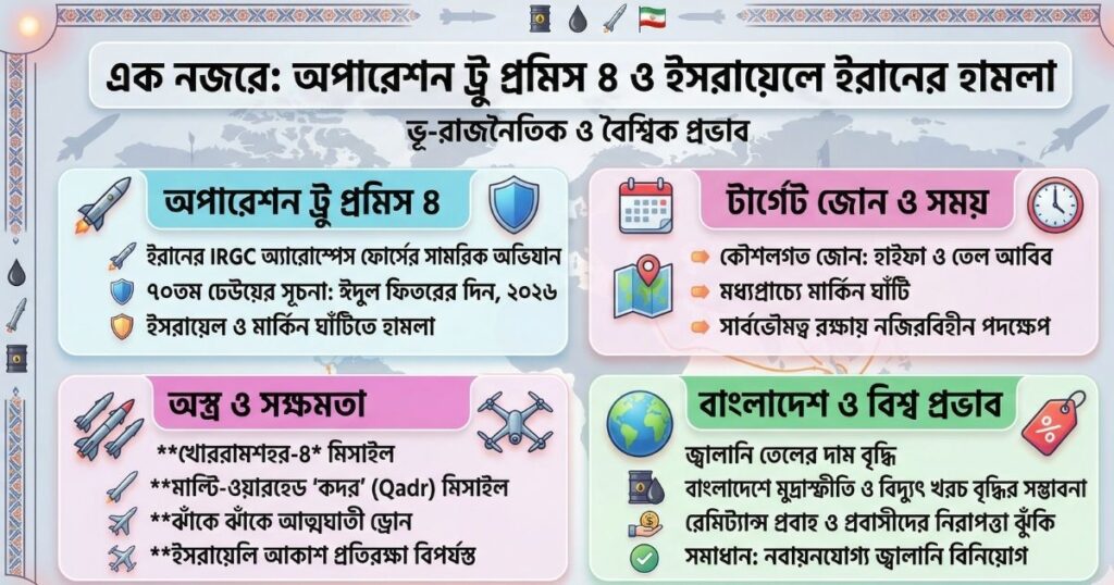 অপারেশন ট্রু প্রমিস ৪ কী মূল লক্ষ্য ও টার্গেট