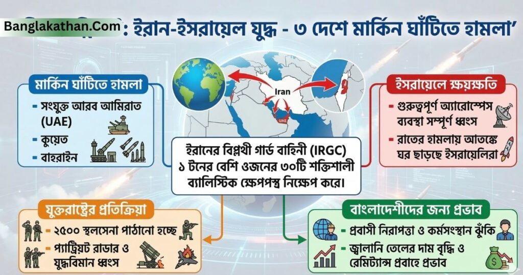 ইরান আমেরিকা যুদ্ধ আজকের খবর