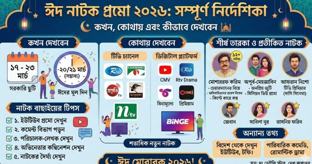 ঈদ নাটক প্রমো ২০২৬