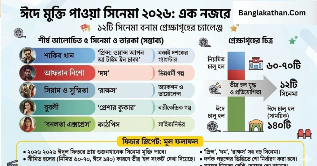 ঈদে মুক্তি পাওয়া সিনেমা ২০২৬