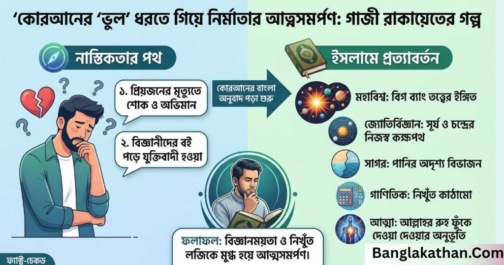 কোরআনের ‘ভুল’ ধরতে গিয়ে কীভাবে ইসলামে ফিরে এলেন প্রখ্যাত নির্মাতা গাজী রাকায়েত