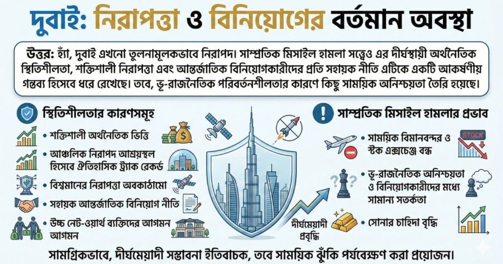 দুবাই কি এখনো নিরাপদ বিনিয়োগ কেন্দ্র