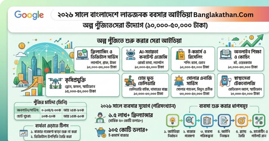 নতুন ব্যবসার আইডিয়া ২০২৬