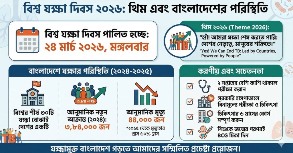 বিশ্ব যক্ষ্মা দিবস ২০২৬