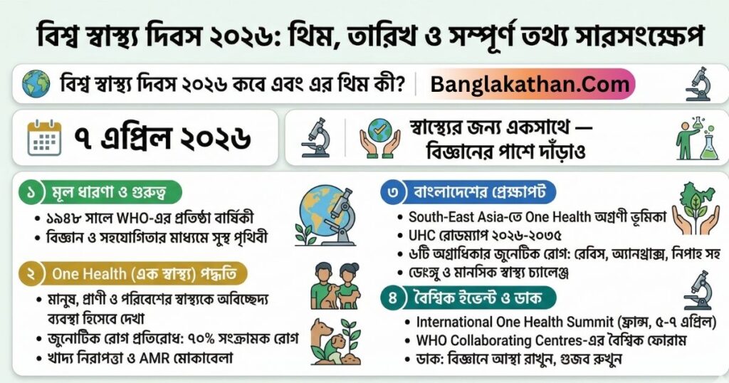 বিশ্ব স্বাস্থ্য দিবস ২০২৬