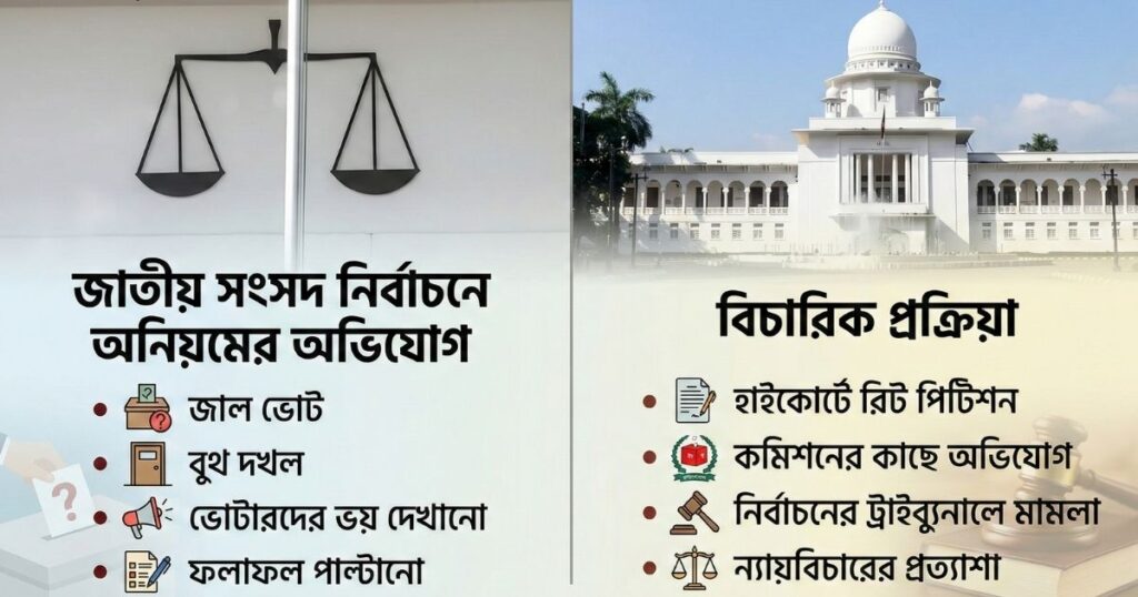 ভোট কারচুপির অভিযোগ