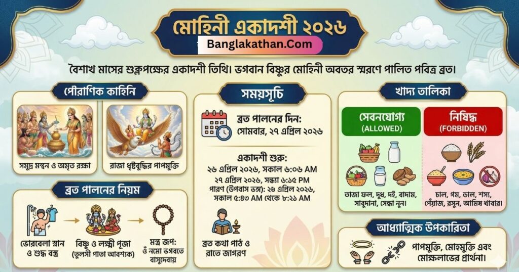 মোহিনী একাদশী ২০২৬