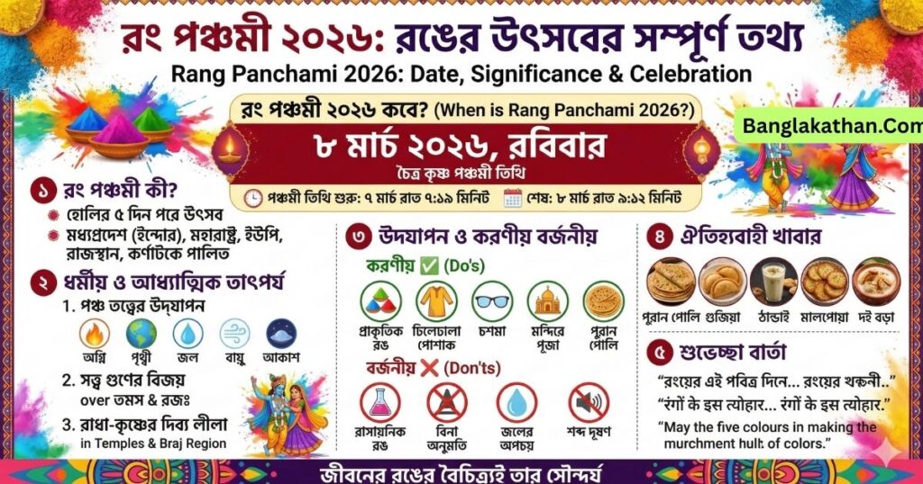 রং পঞ্চমী ২০২৬