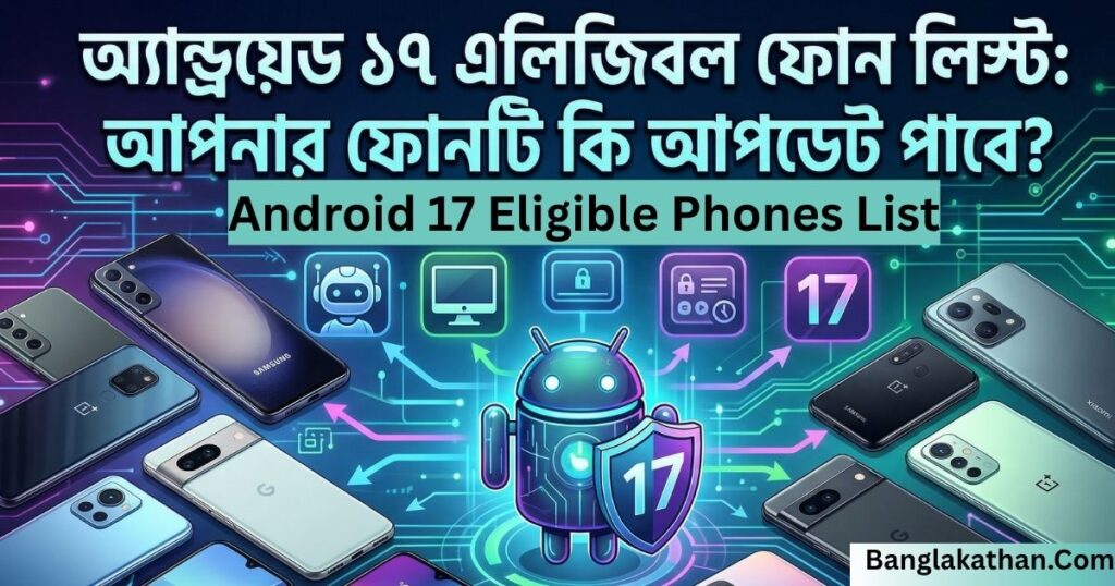 Android 17 Eligible Phones List