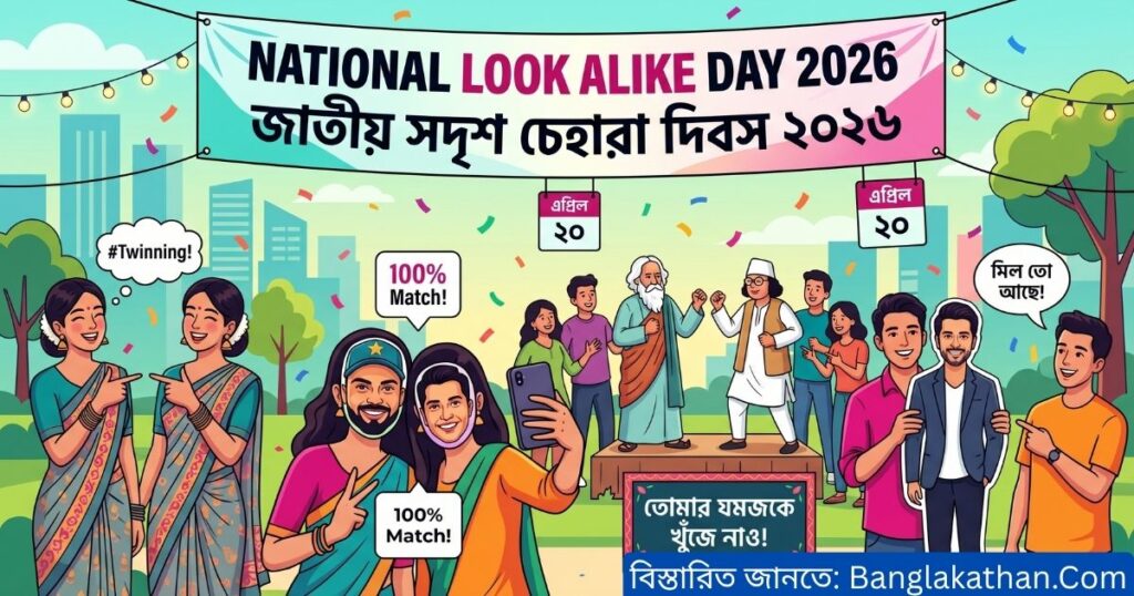 National Look Alike Day 2026 কী, কেন এবং কীভাবে উদ্‌যাপন করবেন
