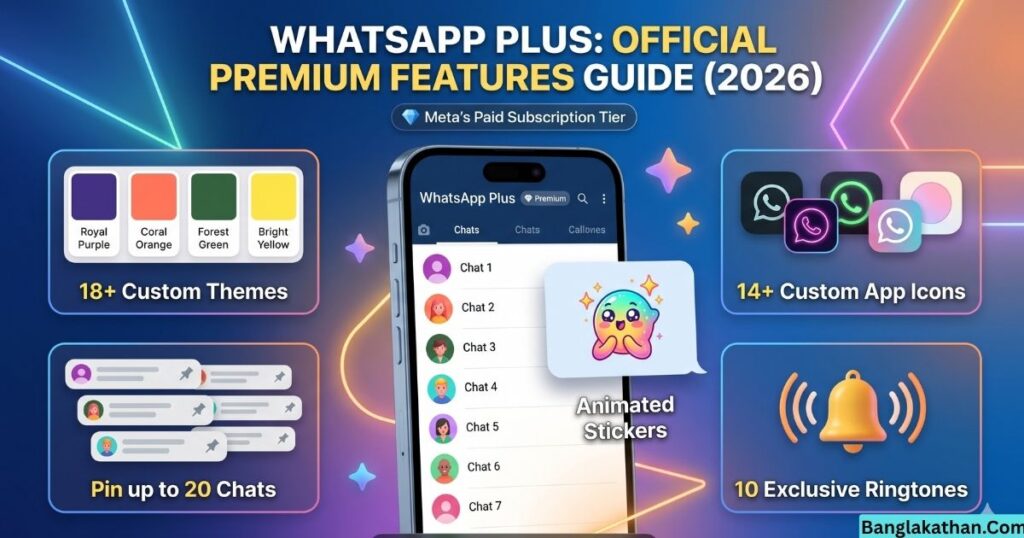 WhatsApp Plus সাবস্ক্রিপশন ফিচার