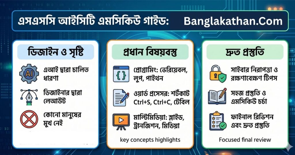 এসএসসি তথ্য ও যোগাযোগ প্রযুক্তি সাজেশন ২০২৬