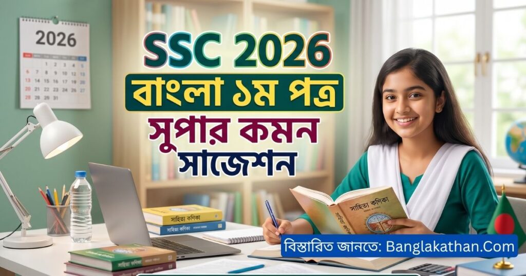 এসএসসি বাংলা ১ম পত্র সাজেশন ২০২৬