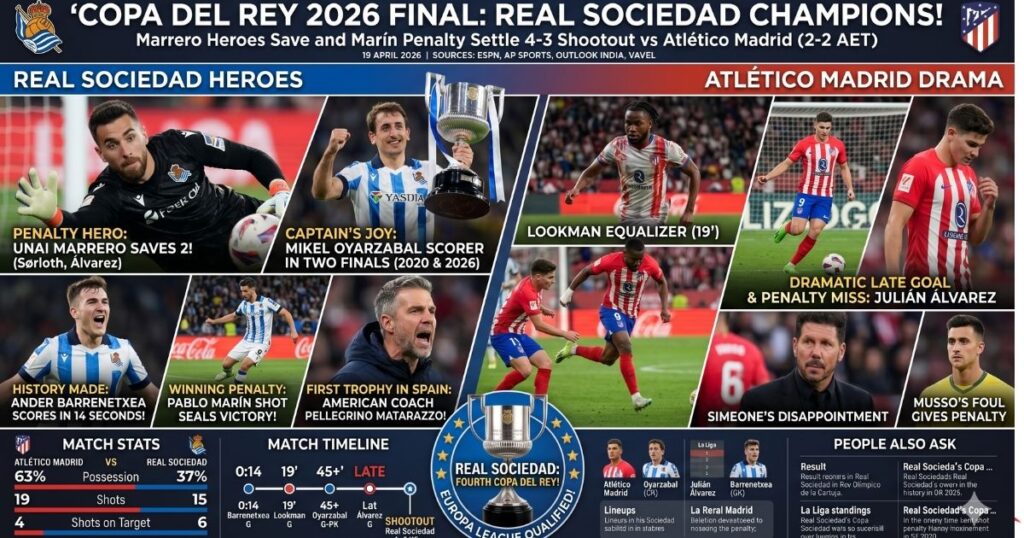 কোপা দেল রে ২০২৬ ফাইনাল ম্যাচ রিপোর্ট, স্ট্যাটস ও বিশ্লেষণ