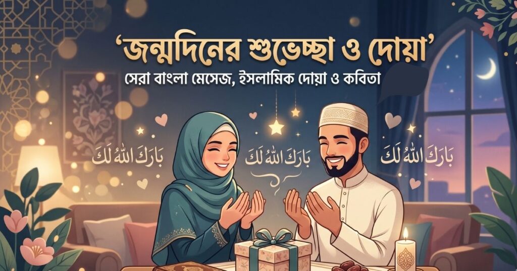 জন্মদিনের শুভেচ্ছা ও দোয়া — সেরা বাংলা মেসেজ ও ইসলামিক দোয়া