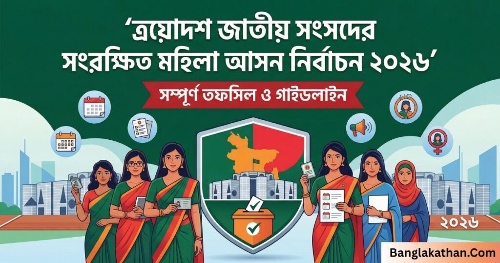 ত্রয়োদশ জাতীয় সংসদের সংরক্ষিত মহিলা আসন নির্বাচন ২০২৬
