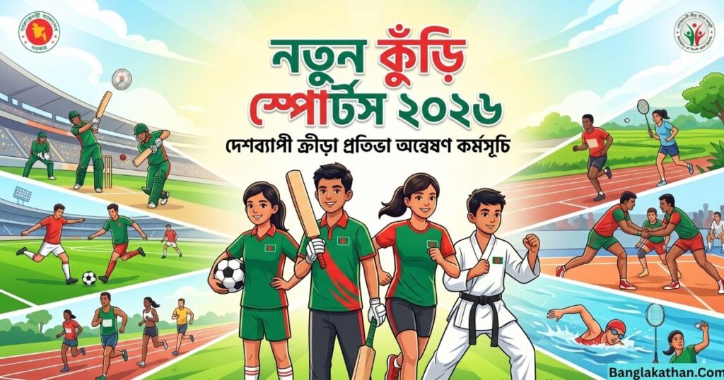 নতুন কুঁড়ি স্পোর্টস ২০২৬ রেজিস্ট্রেশন, বয়স, ইভেন্ট এবং বিস্তারিত গাইডলাইন