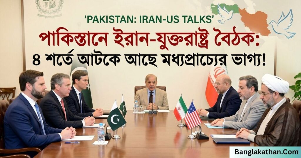পাকিস্তানে ইরান-যুক্তরাষ্ট্র বৈঠক
