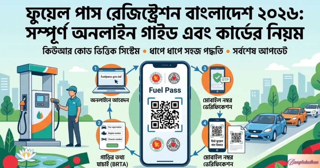 ফুয়েল পাস রেজিস্ট্রেশন বাংলাদেশ ২০২৬
