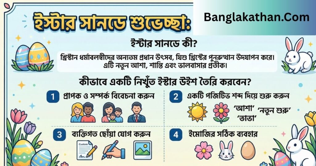 সেরা ইস্টার সানডে শুভেচ্ছা (Happy Easter Sunday Wishes)