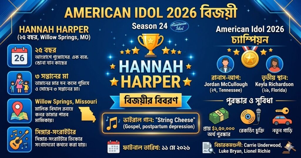 who won american idol in 2026