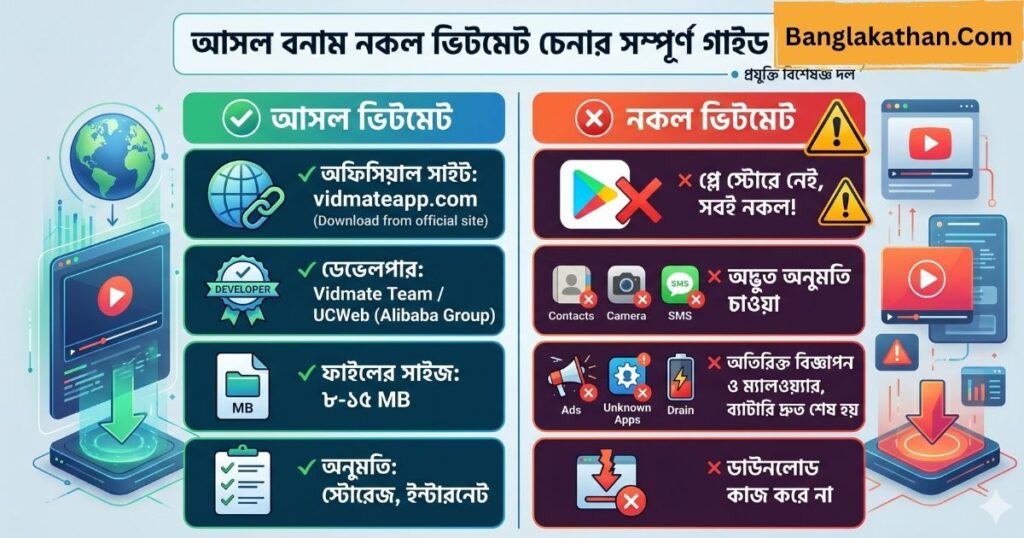 আসল ভিটমেট কিভাবে চিনব