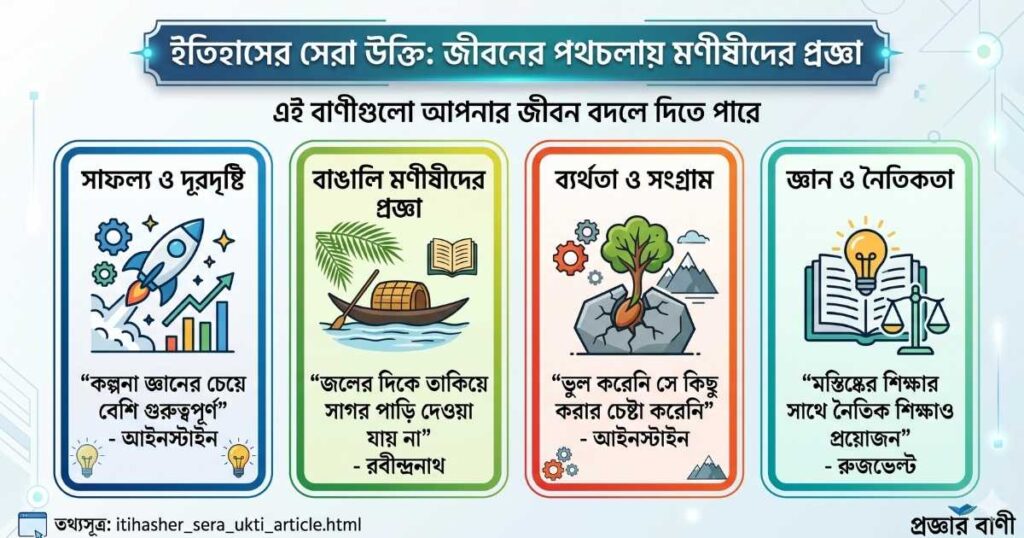 ইতিহাসের সেরা উক্তি
