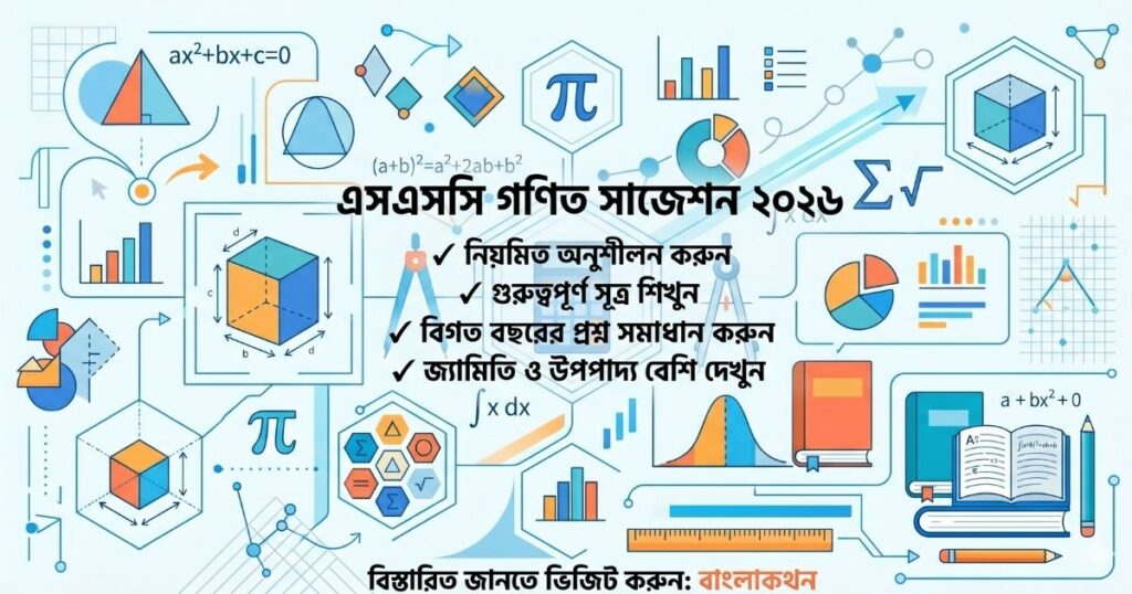এসএসসি গণিত সাজেশন ২০২৬