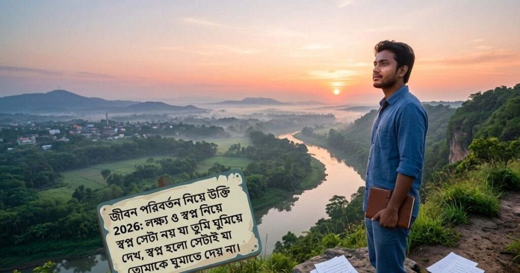 জীবন পরিবর্তন নিয়ে উক্তি 2026