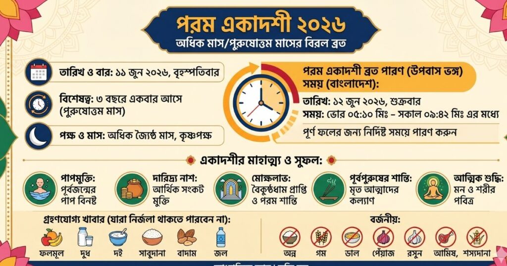 পরমা একাদশী ২০২৬