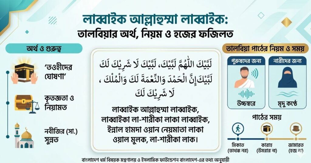 লাব্বাইক আল্লাহুম্মা লাব্বাইক