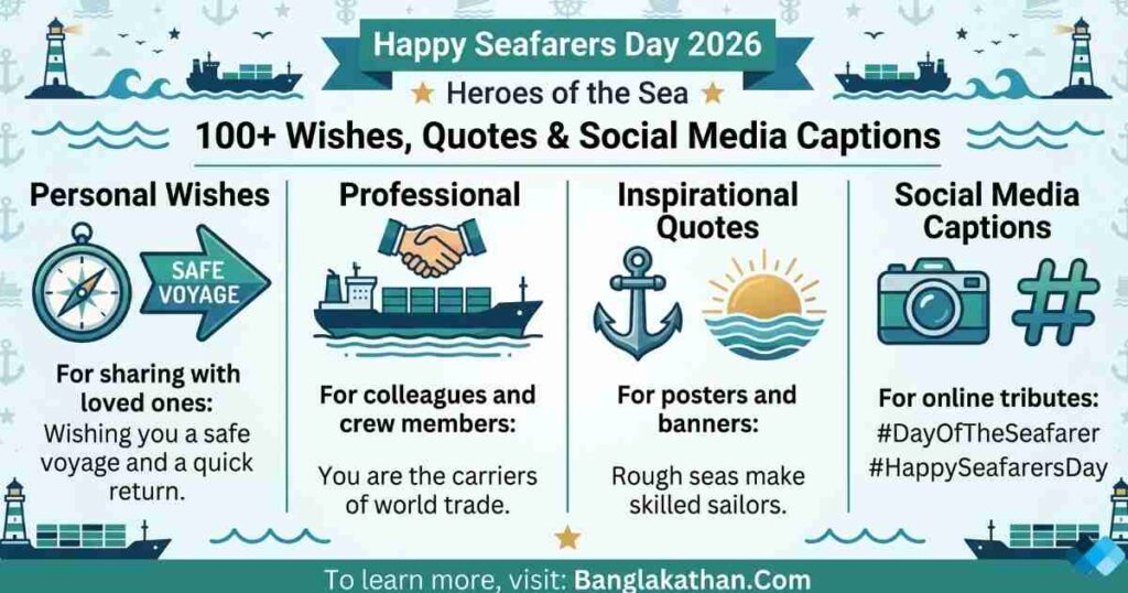 Happy Seafarers Day Wishes & Quotes 2026