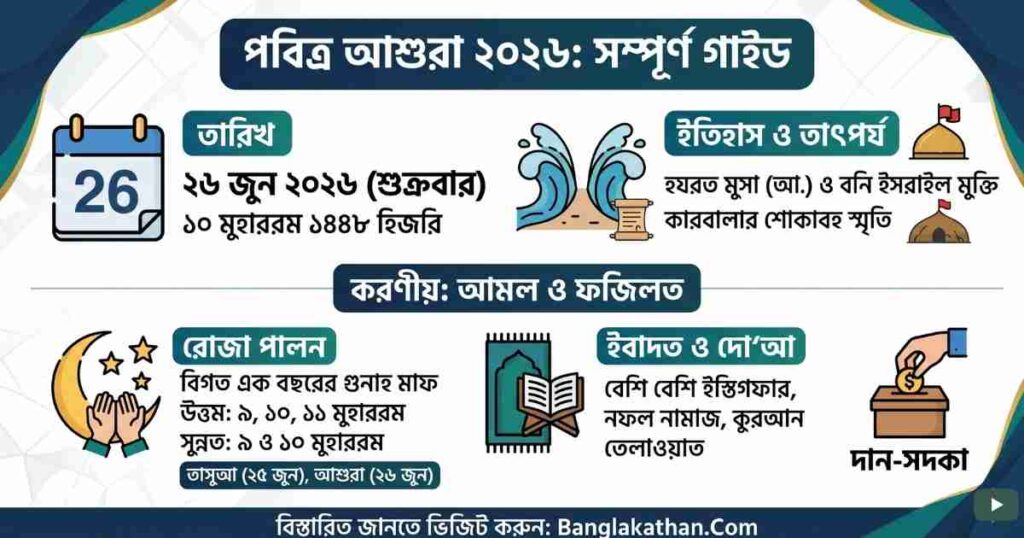 পবিত্র আশুরা ২০২৬