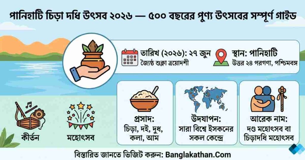 পানিহাটি চিড়া দধি উৎসব ২০২৬