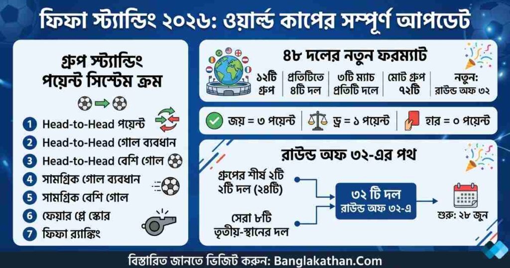 ফিফা স্ট্যান্ডিং ২০২৬