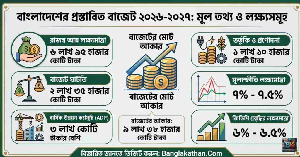 ২০২৬-২০২৭ অর্থবছরের বাজেট